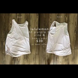 Lululemon tank